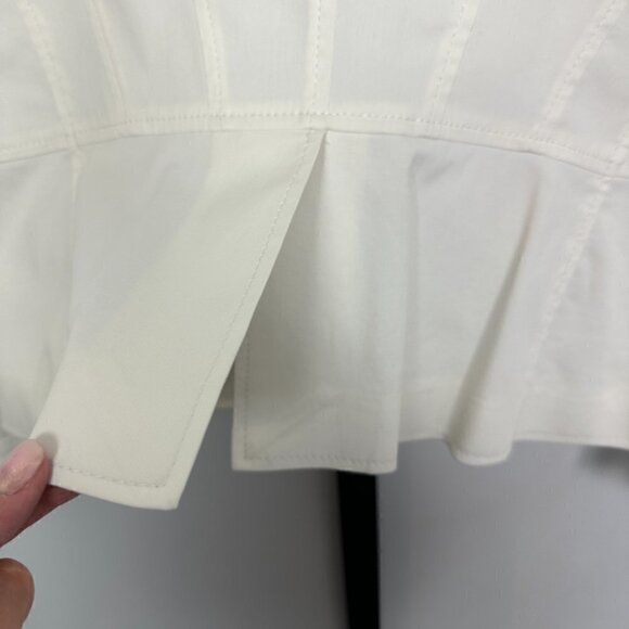 EUC - Riani Offwhite Blazer Jacket, Size 10 - Picture 4 of 9